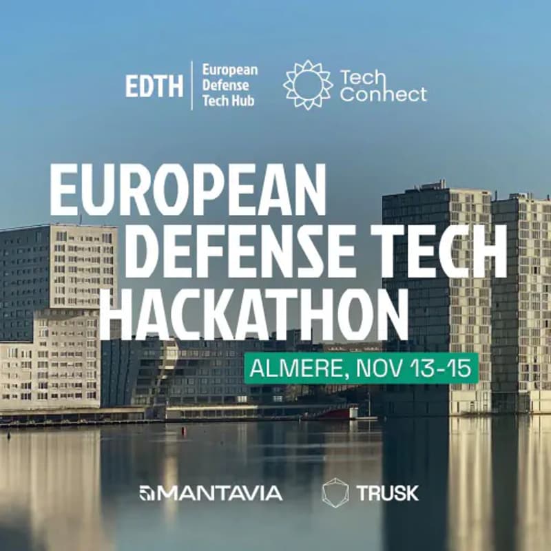 Cover Image for European Defense Tech Hackathon - Almere