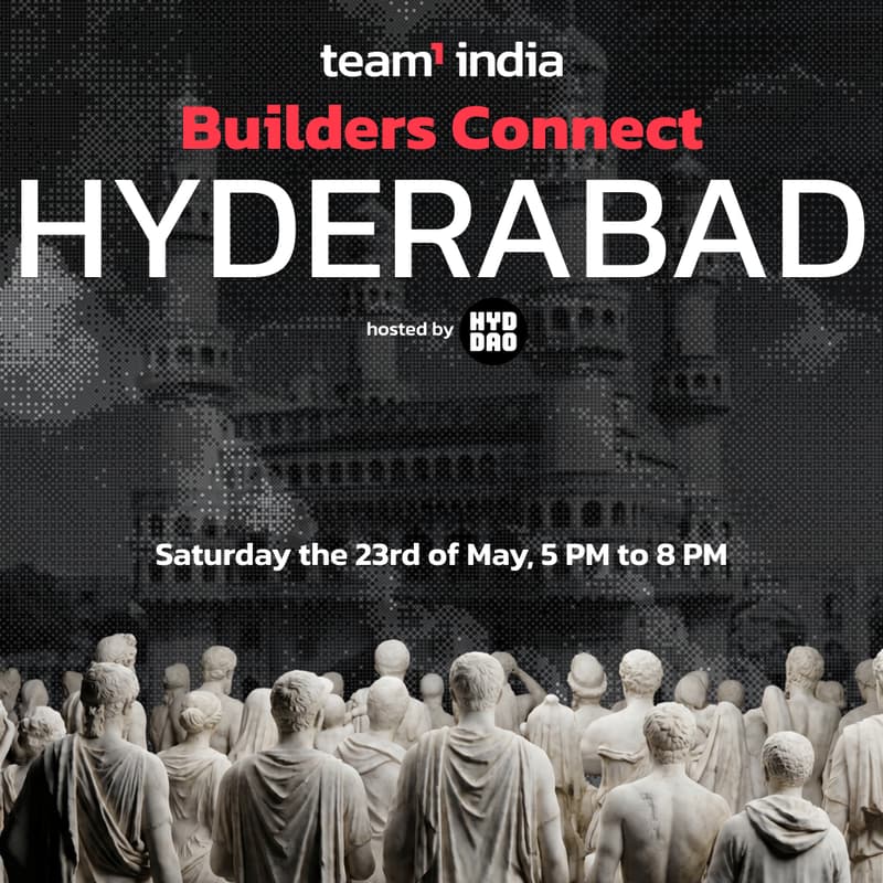 Cover Image for Team1 Builder Connect: Hyderabad