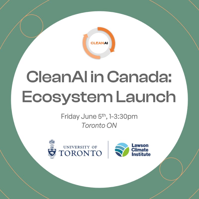Cover Image for CleanAI in Canada: Ecosystem Launch