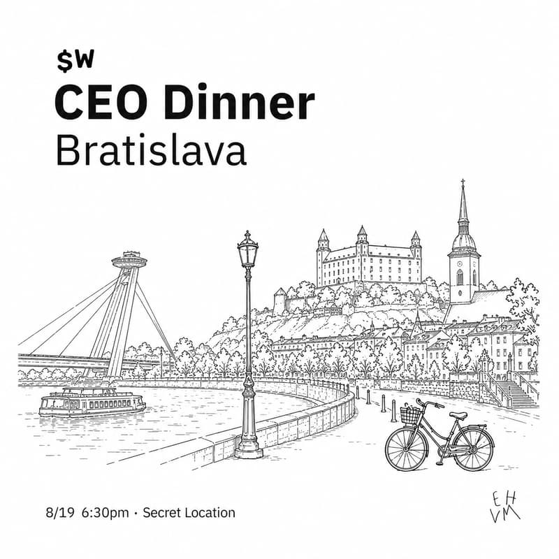 Cover Image for CEO Dinner · Bratislava
