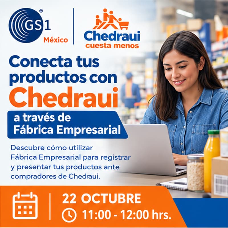 Cover Image for Conecta tus productos con Chedraui a través de Fábrica Empresarial