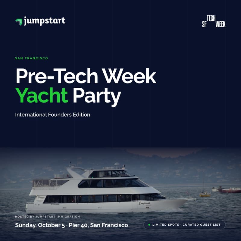Cover Image for Pre-Tech Week Yacht Party — International Founders Edition #SFTechWeek