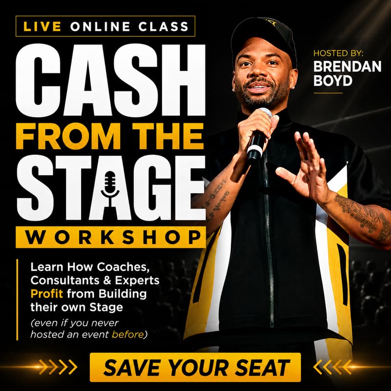 Cover Image for Cash From The Stage Workshop