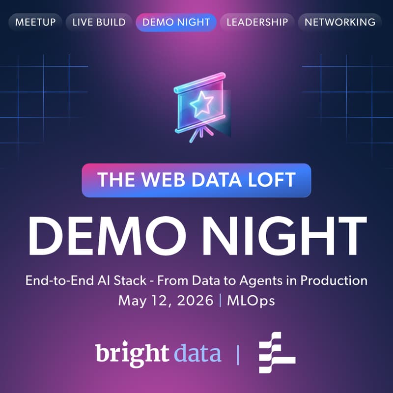 Cover Image for End-to-End AI Stack - From Data to Agents in Production x MLOps Community