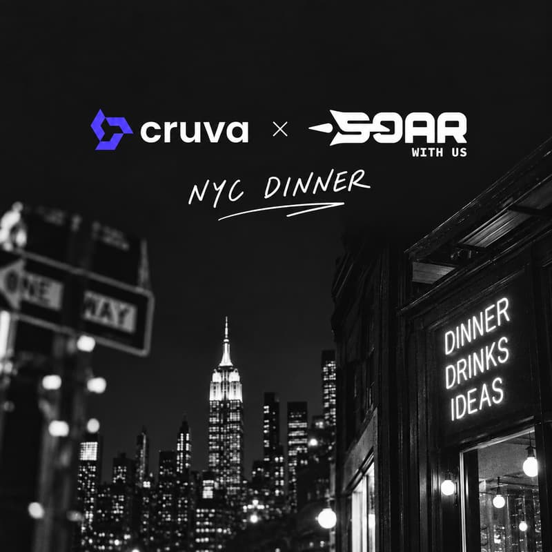 Cover Image for Cruva x Soar With Us NYC Dinner