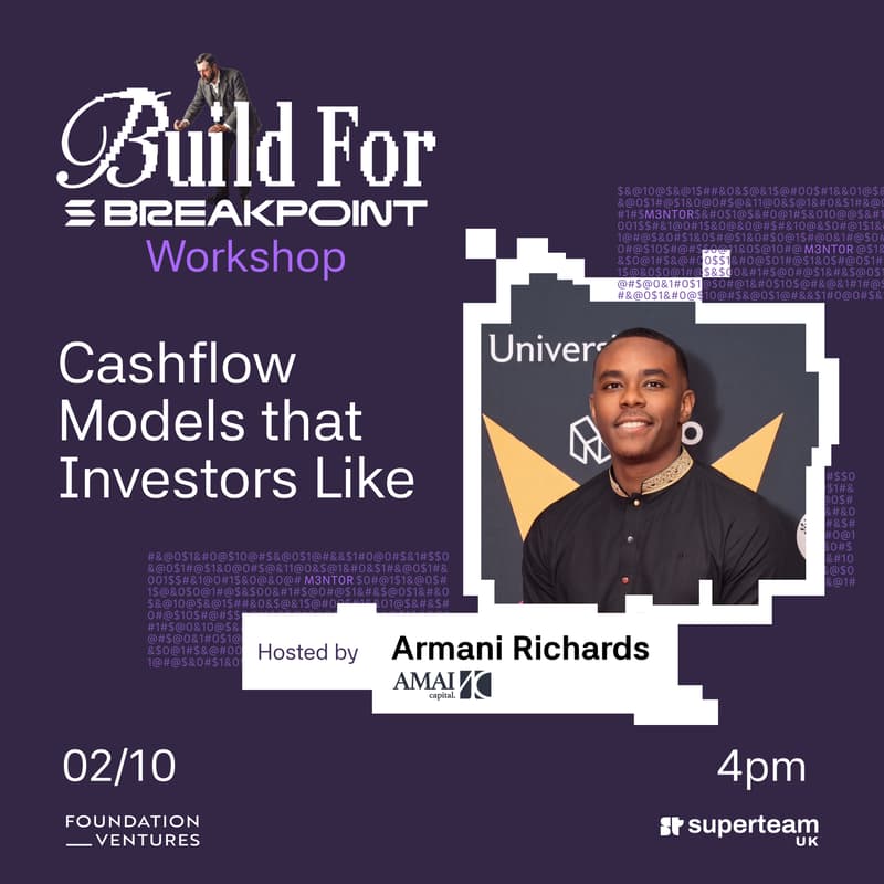 Cover Image for Build For Breakpoint: Cashflow Models that Investors Like