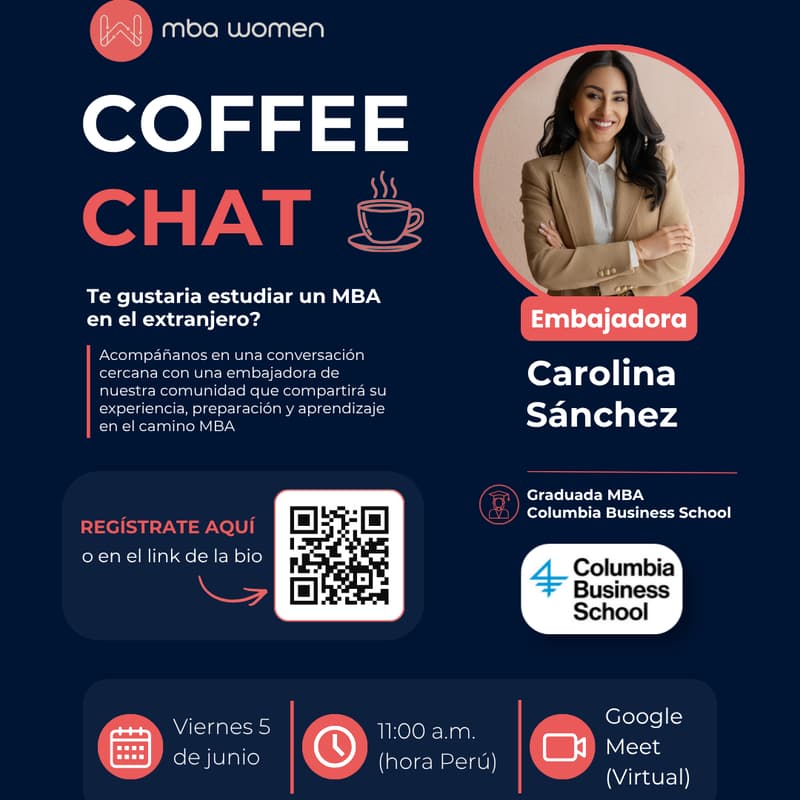 Cover Image for MBA Women Peru - Coffee Chats ☕
