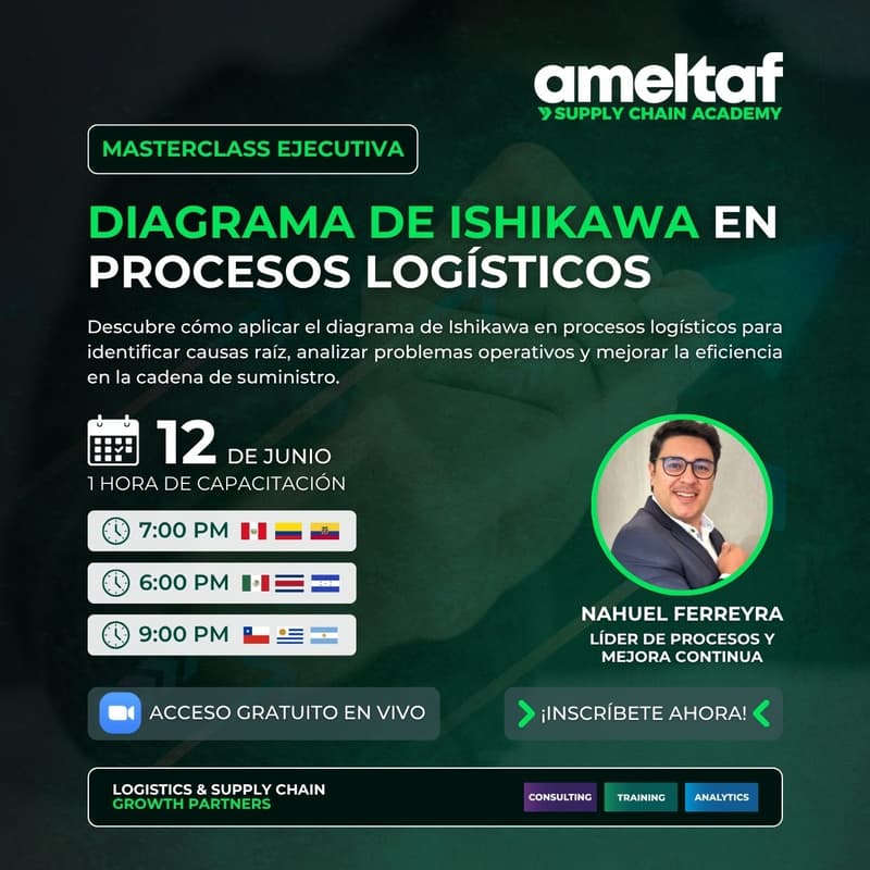 Cover Image for Diagrama de Ishikawa en Procesos Logísticos