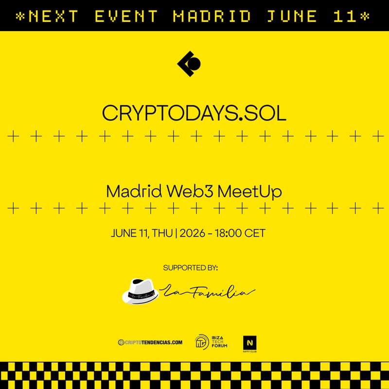 Cover Image for CryptoDays by La Familia - Madrid Web3 Meetup