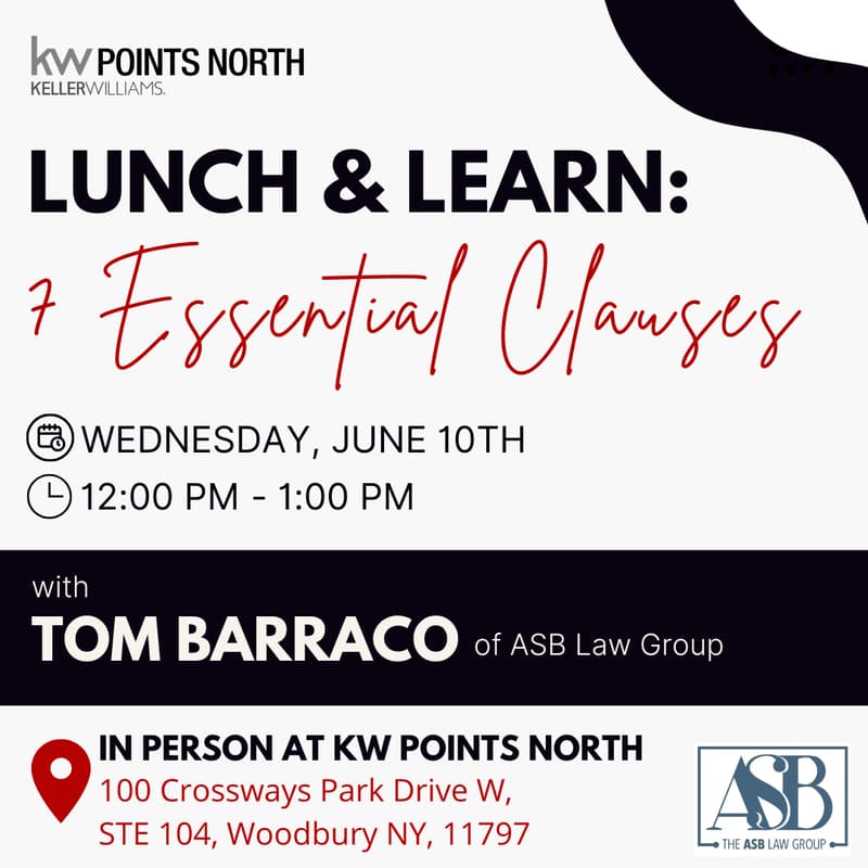 Cover Image for Lunch & Learn: 7 Essential Clauses