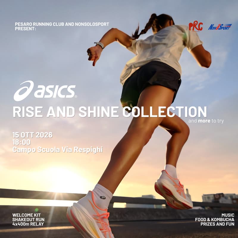 Cover Image for Pesaro Running Club x NonSoloSport & Asics