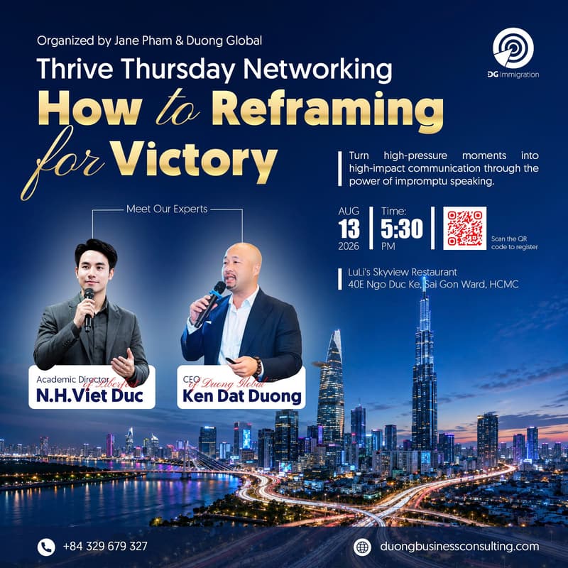 Cover Image for THRIVE THURSDAY NETWORKING | HOW TO REFRAME FOR VICTORY