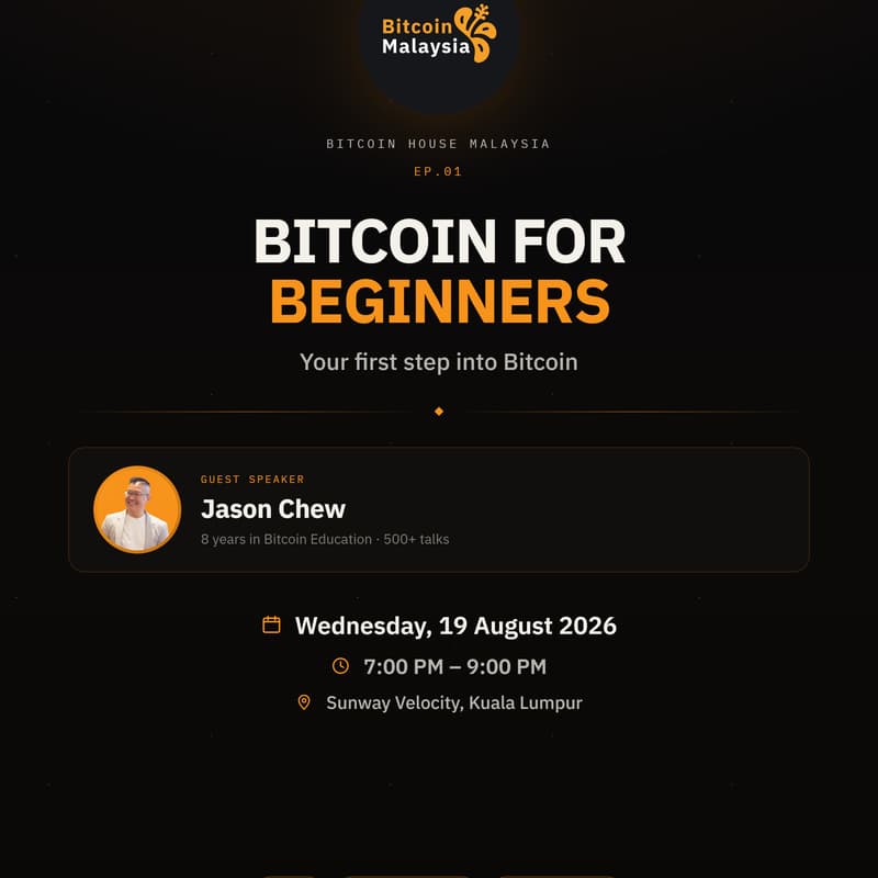 Cover Image for Bitcoin for Beginners | EP.01