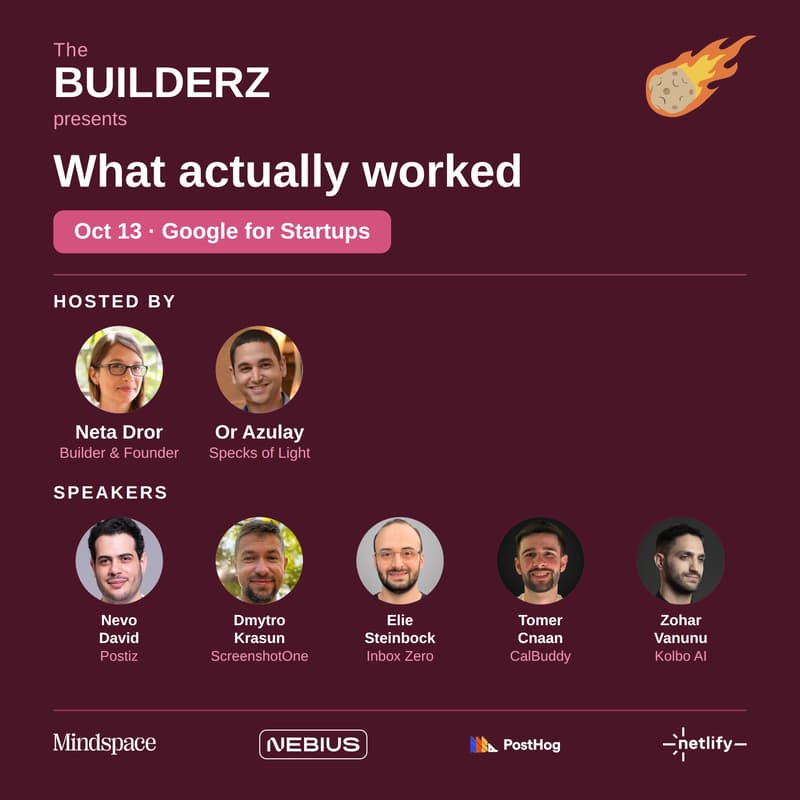 Cover Image for The BUILDERZ: What Actually Worked