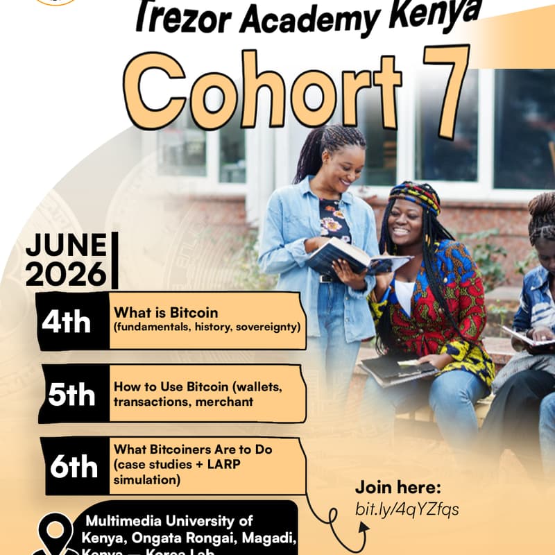 Cover Image for Trezor Academy Kenya Cohort 7