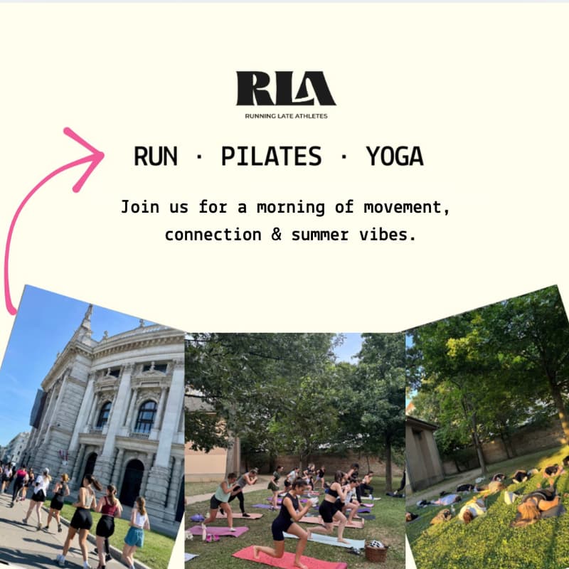 Cover Image for Run, Pilates & Yoga by RLA ☀️