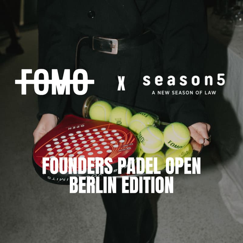 Cover Image for FOMO x season5: Founder Padel Open Berlin Edition