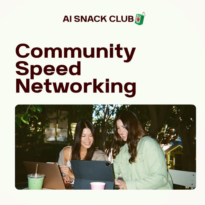 Cover Image for Community Speed Networking (Virtual)