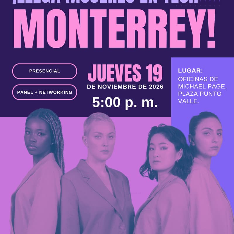 Foto de portada de Mujeres en Tech Monterrey