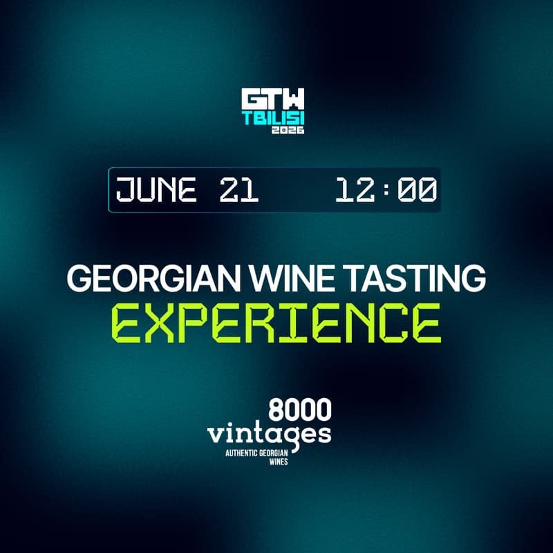 Cover Image for Georgian wine tasting at 8000 Vintages