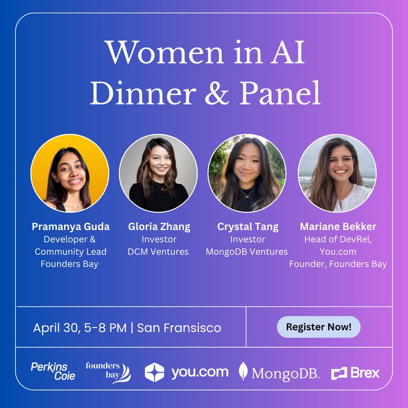 Cover Image for Women in AI Panel & Dinner