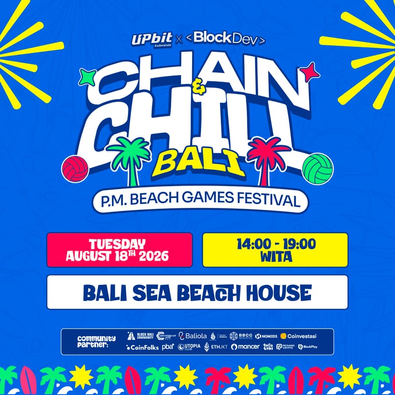 Cover Image for Chain & Chill Bali: Beach Games Festival