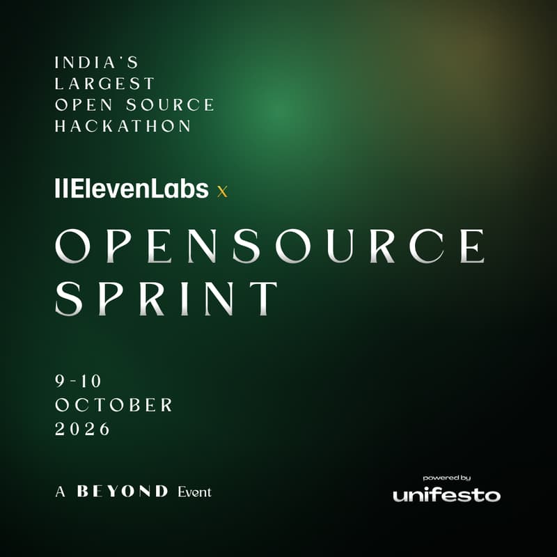 Cover Image for Open Source Sprint - Hyderabad's Largest Open Source Hackathon