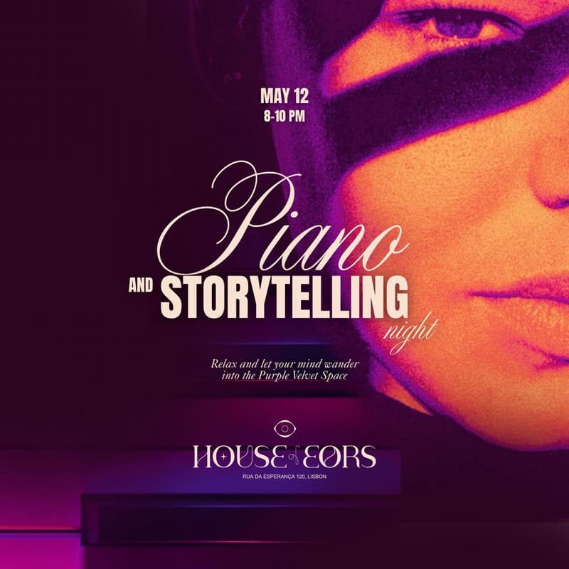 Cover Image for Piano & Storytelling Night