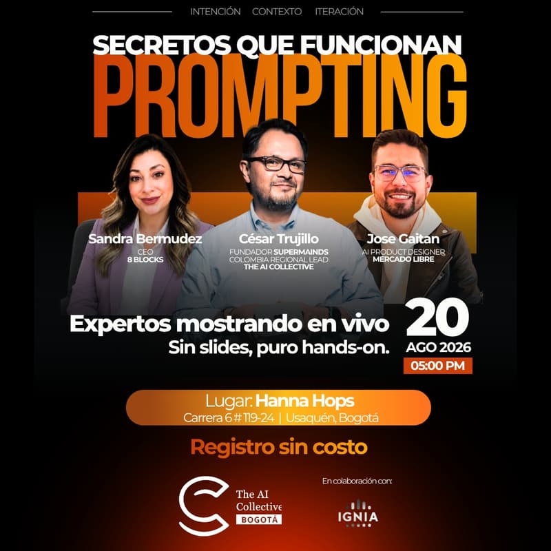 Cover Image for Prompting Desvelado: Secretos que Funcionan (w/ The AI Collective)