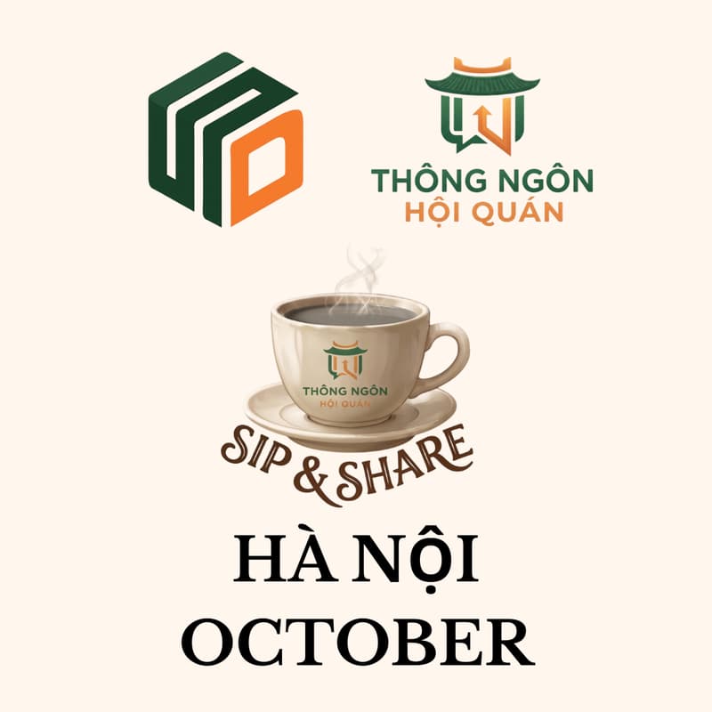 Cover Image for SIP & SHARE - HÀ NỘI - OCTOBER 2026