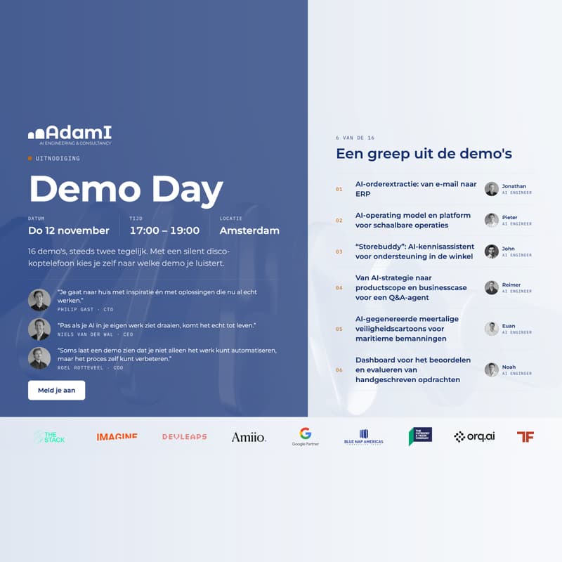 Cover Image for AdamI Demo Day