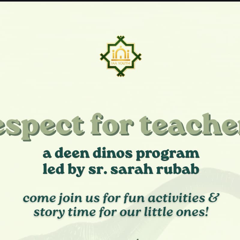 Cover Image for Deen Dinos: Respect For Teachers