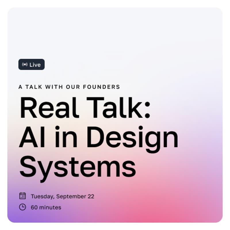 Cover Image for Knapsack Founders - Real Talk about AI in Design Systems