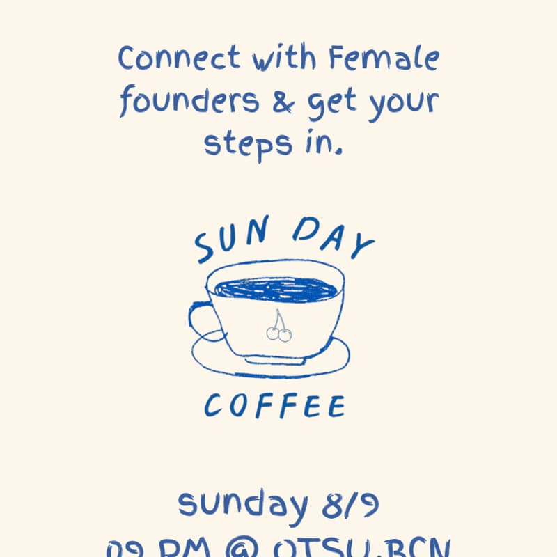 Cover Image for Female founder coffee walk
