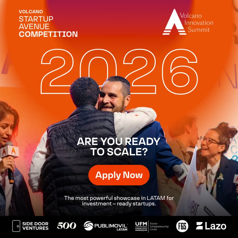 Cover Image for Startup Avenue Competition by Volcano Innovation Summit, September 5th-7th, 2026