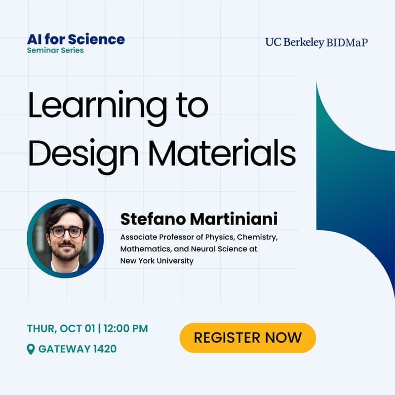 Cover Image for Stefano Martiniani: Learning to Design