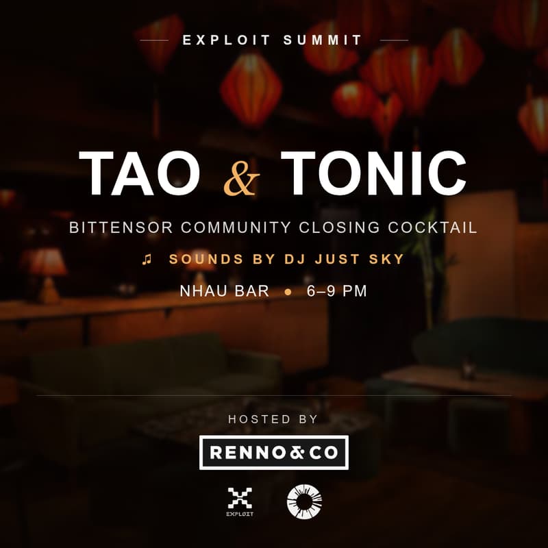 Cover Image for TAO & Tonic: Closing Cocktail