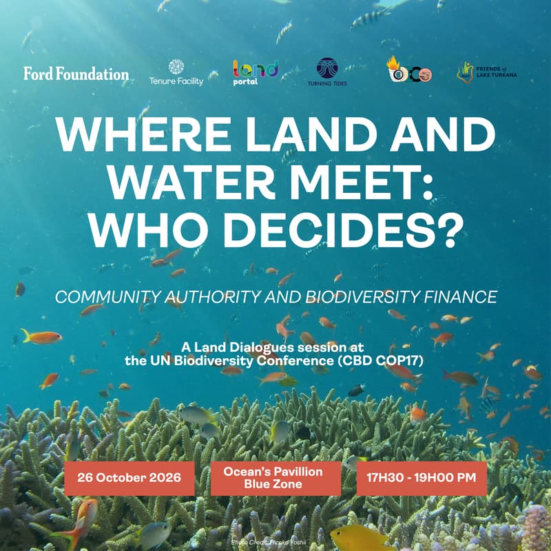 Cover Image for Where Land and Water Meet: Who Decides? A Land Dialogues Session