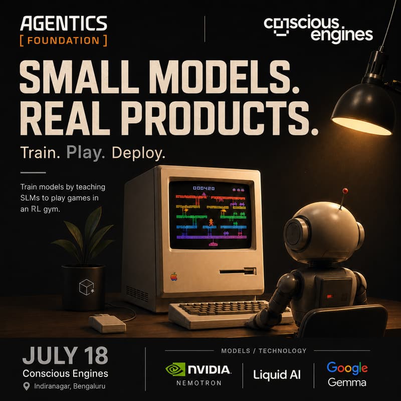 Cover Image for Agentics Foundation: SLMs gotta get Fit