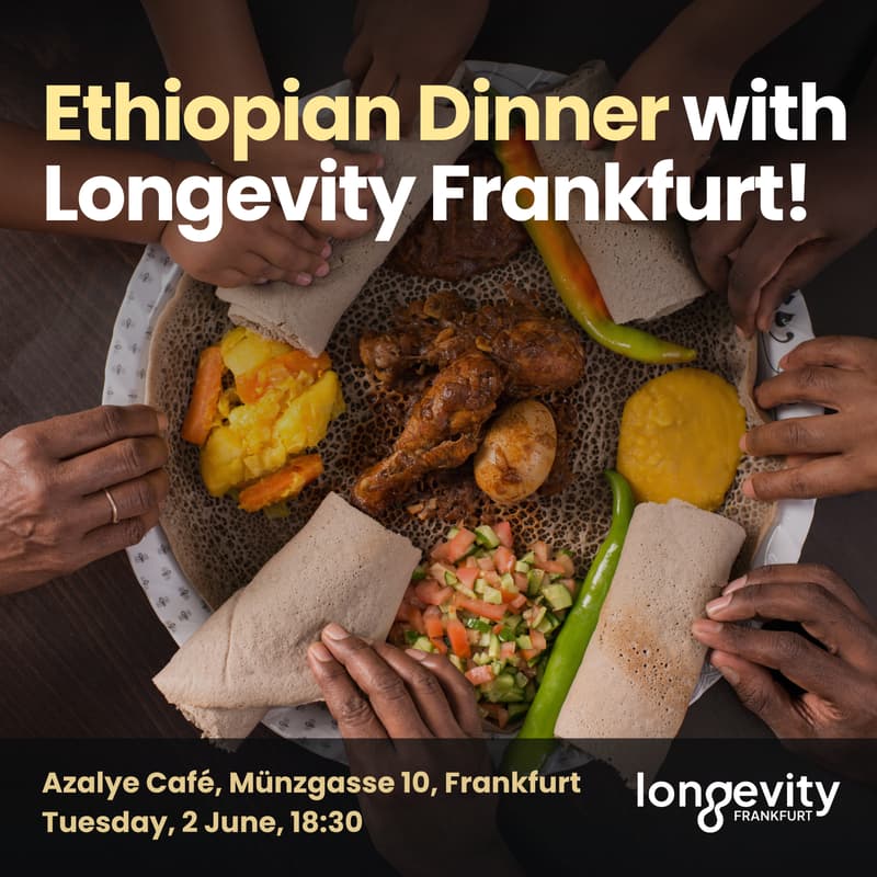 Cover Image for Ethiopian Dinner with Longevity Frankfurt!