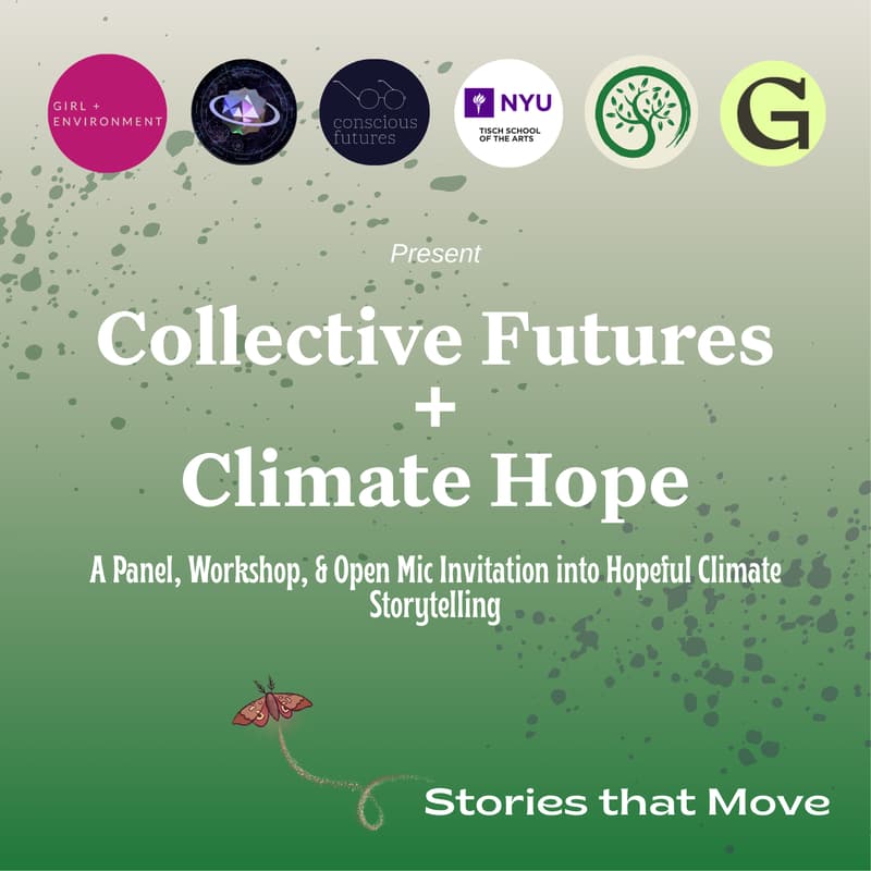 Cover Image for Collective Futures + Climate Hope Open Mic