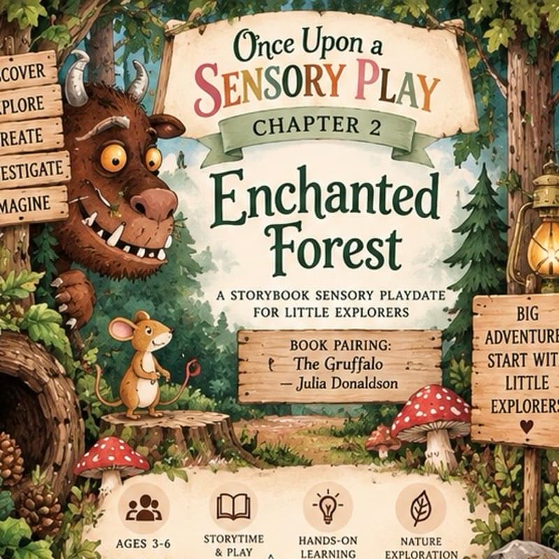 Cover Image for One Upon a Sensory Play (Step Into The enchanted Forest)