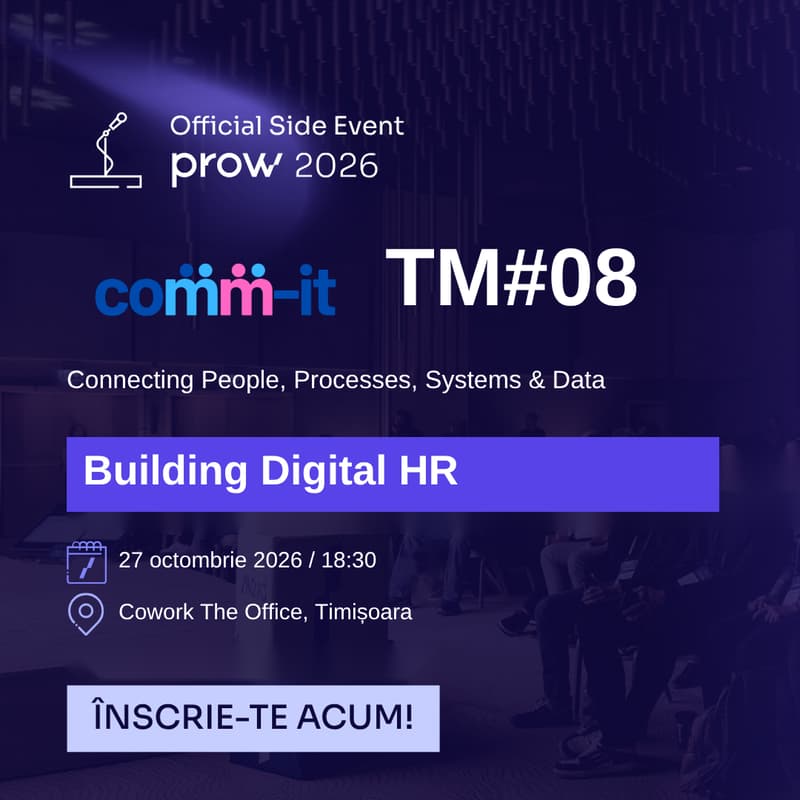 Cover Image for COMM-IT TM#08 Building Digital HR: Connecting People, Processes, Systems & Data