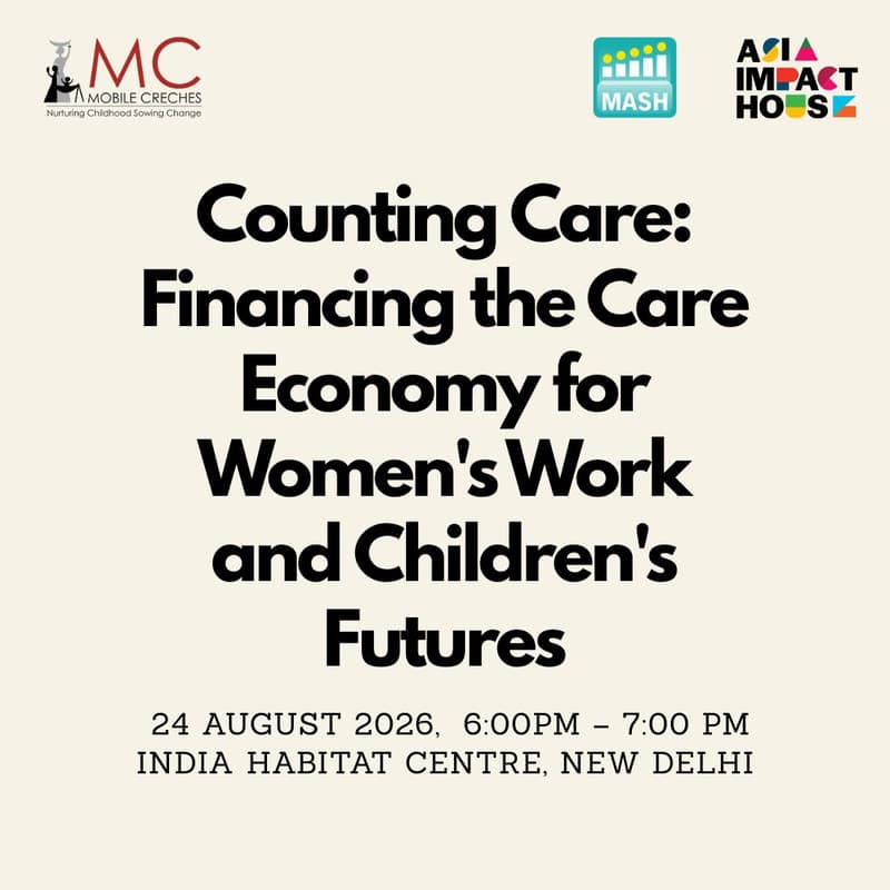 Cover Image for Counting Care: Financing the Care Economy for Women's Work and Children's Futures