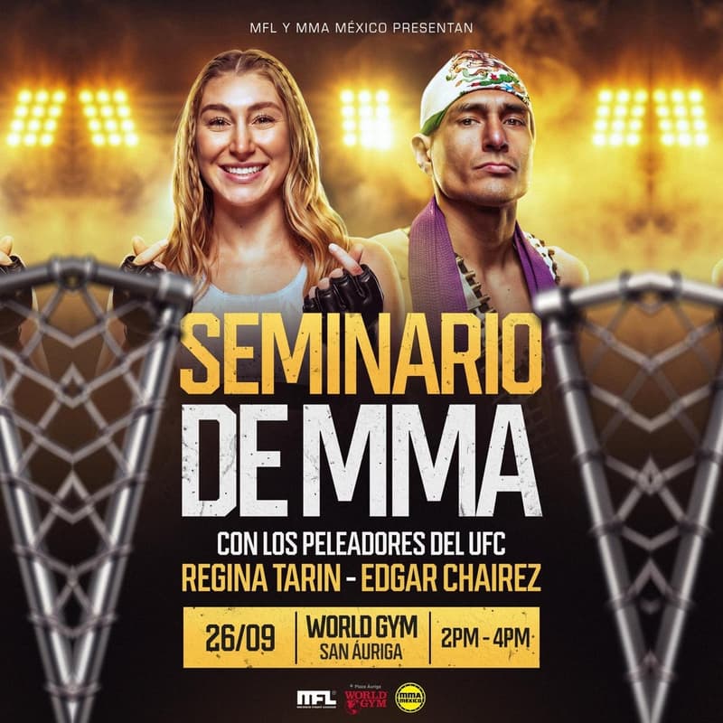 Cover Image for Seminario de MMA con Regina Tarin & Edgar Chairez