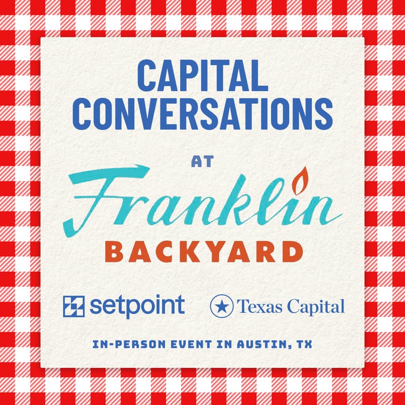 Cover Image for Capital Conversations at Franklin Backyard