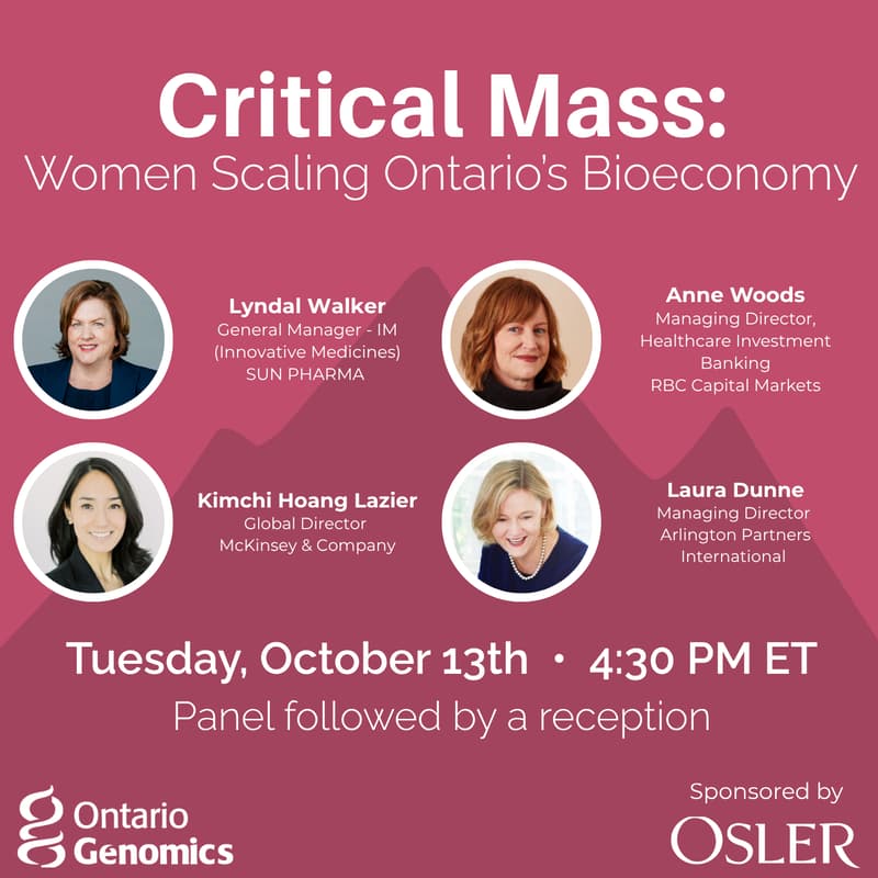 Cover Image for Critical Mass: Women Scaling Ontario’s Bioeconomy