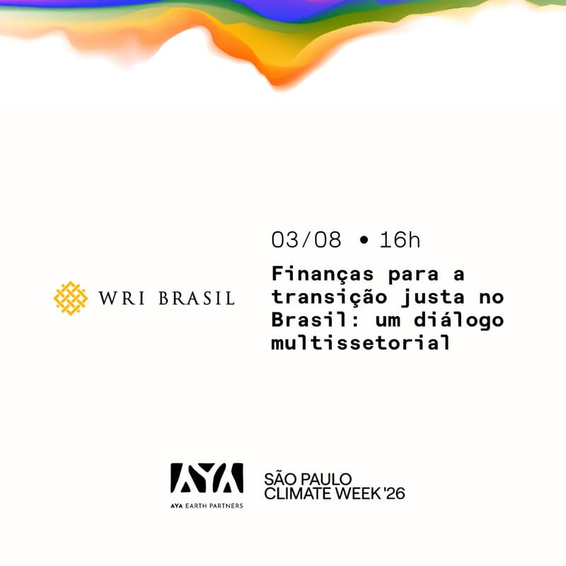 Cover Image for Finanças para a transição justa no Brasil: um diálogo multissetorial