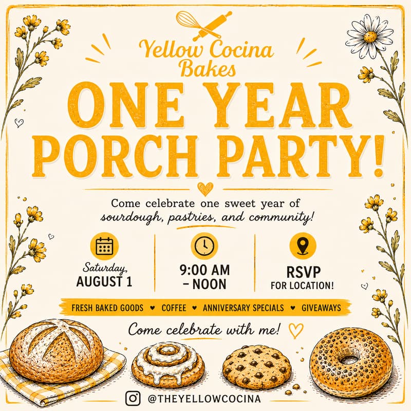 Cover Image for Yellow Cocina Porch Party
