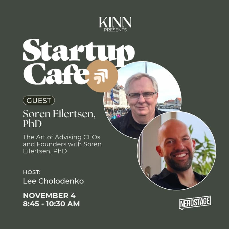 Cover Image for Startup Cafe: Coaching Founders Through Growth and a $1.5B Exit